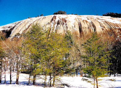 Stone Mountain Winter.