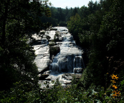 High Falls On the Little River In DuPont State Forest NC. 100 Ft.