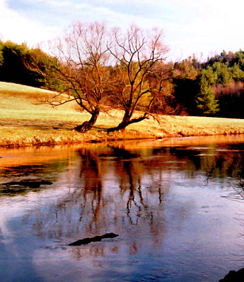 South fork of the New River NC. Mourning