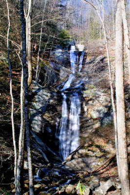 First Waterfalls off  2009 I Wen to/Tom Creek falls About 60 to 70 Ft.