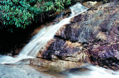 Falls  1 a Tributary  running into Littler Laurel Creek About 20 Ft.