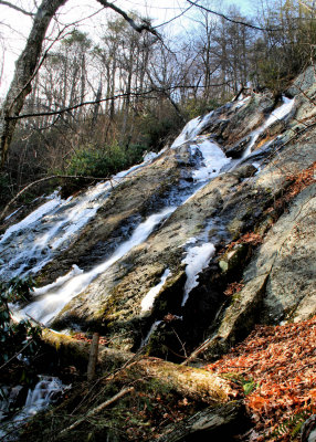 Waterfalls On garden Creek, Stone Mountain State Park NC.