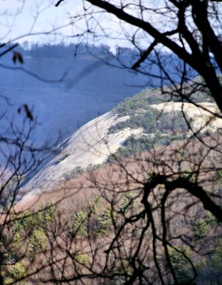 Stone Mountain NC From A Different  POV  2/8/09