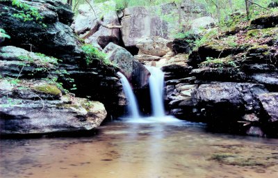 Falls on Big Laurel Creek TN