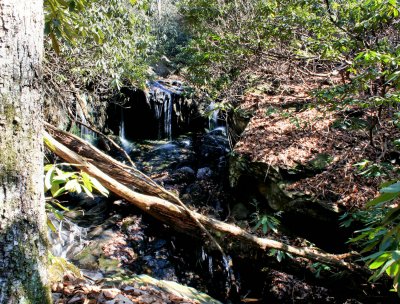 New Photos of the 1st Falls tolal drop about 15 Ft.