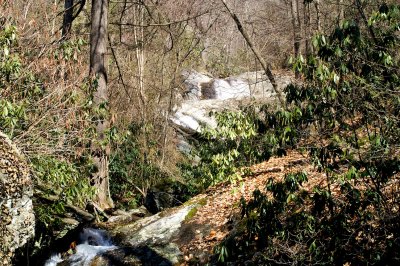 Looking Back At boulder Cr Falls & Cascades About 60 to 70 Ft., New Photo of  Boulder Cr.