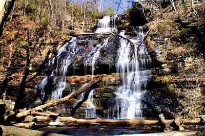 Station Cove Falls SC. 60 Ft,. I Be gone on a 5 Va. to SC  Photographs Waterfalls