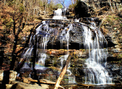 Station Cove Falls SC. 60 Ft,. I Be gone 5 Va. to SC & GA To Photographs Waterfalls