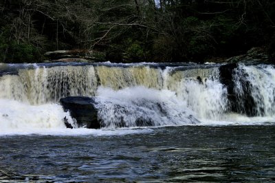 Riley Moore Falls On The Chauga Rive, About 12 to 15 Ft.