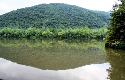 Picture made at the edge of the Lake in Blue Stone State Park WV.