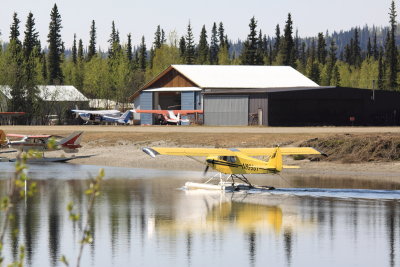 float plane Chena Marina Airport