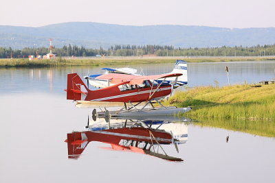 Float planes at Fairbanks Float pond