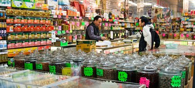 Jars of traditional remedies