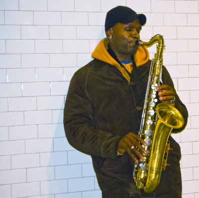 Times Sq Subway Musician