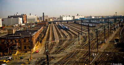 train yard near Queensboro Plaza
