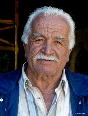 Turkish man with mustache