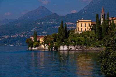 Lake Como from Villa Monastero