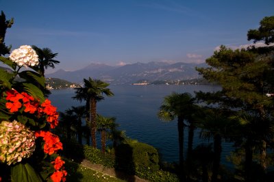 View of Lake Como from Cipressi