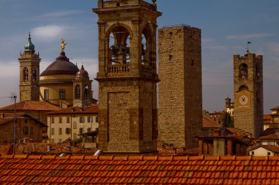 View over Bergamo