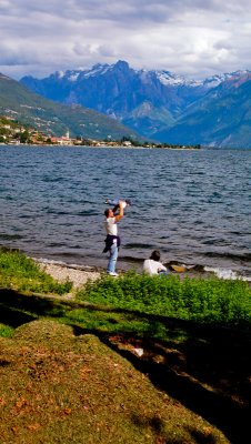 Gravedonna view over Como