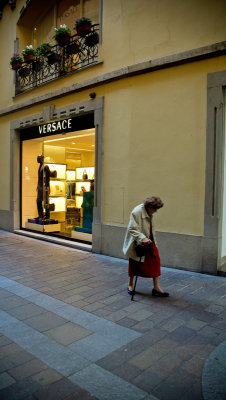 Shopping street, Lugano