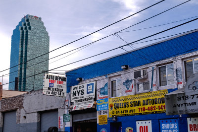 Citicorp looms  over auto shops