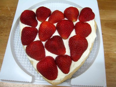 Wen E Por WStrawberry Cheese Cake!!! yummy~