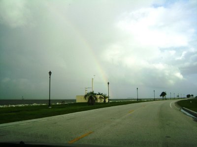 A few rainbow shots right after the brief shower.