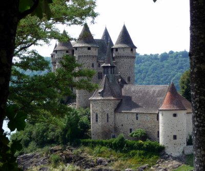 Chateau de Val ~ XVth situated on the banks of Lac de Bort