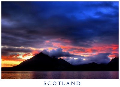 Mysterious Cuillins (HDR)