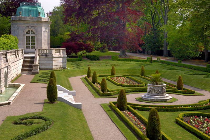 Formal Gardens, The Elms, Newport, RI