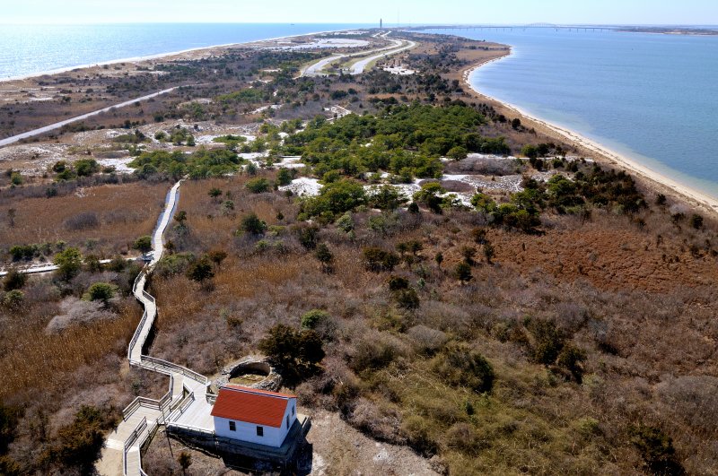View West From Fire Island Lighthouse