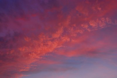 September Sunset Sky