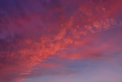 September Sunset Sky