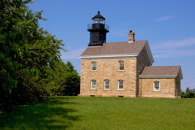 Old Field Lighthouse, built 1868, Old Field, NY