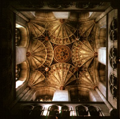 Canterbury Cathedral Tower - 1972