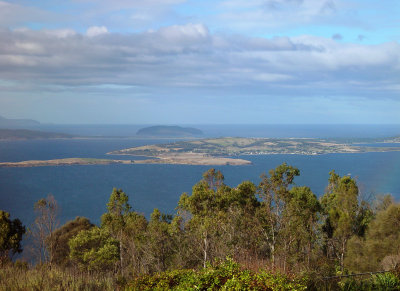 View southeast from Mt. Nelson