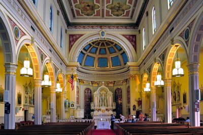 Interior - St. Sebastian RC Church, Middletown