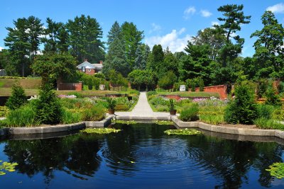 Grounds of the Vanderbilt Mansion, Hyde Park, NY