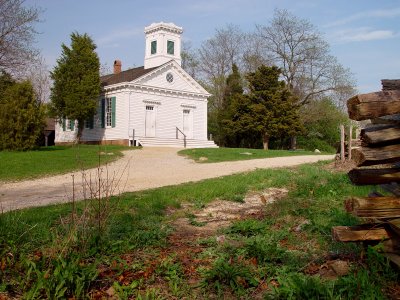 Manetto Hill Church (restored to 1857)