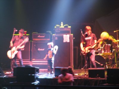 Sloan's drummer decided it would be a good idea to bring his son on stage to jam