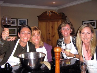 Elaine, Peggy, Lisa & Chrissy