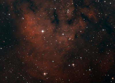 NGC 7822 (HA-SynG-OIII/SBIG ST-8300M)