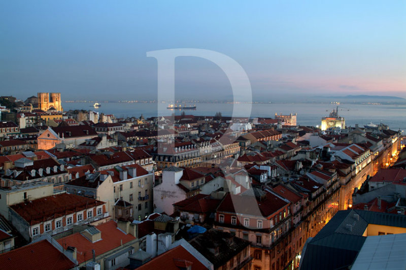 Downtown and the Tagus