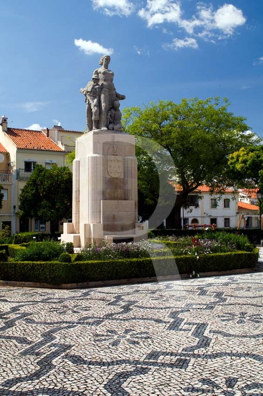 Monumento aos Mortos na I Grande Guerra, por Ruy Roque Gameiro