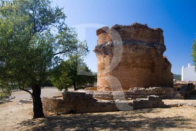 Ruinas Romanas de Milreu - OTemplo (MN)