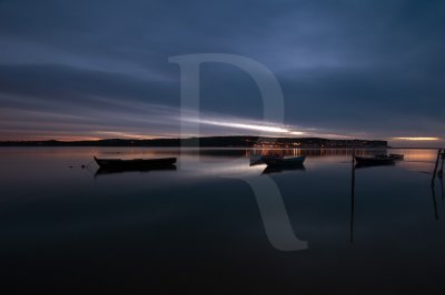 A Lagoa de bidos em 3 de dezembro de 2010