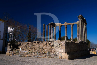 Templo Romano de vora  (Monumento Nacional)