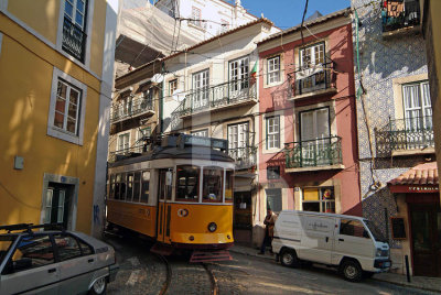 Reentering Alfama