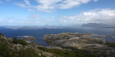 Landscapes and seascapes in Helgeland